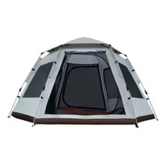U BUY - Carpa Automática Hexagonal Para 6 Personas 240x280x160