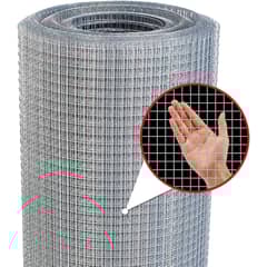 KUANGYE - Malla Soldada Galvanizada 90cm Alto X 10mts Largo