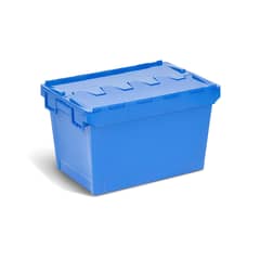GENERICO - Cajas plásticas logisticas 65 Lts Azul