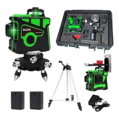 U BUY - Nivel Laser Profesional 12 Líneas + Maletín + Trípode Verde