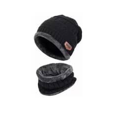 VHEX - Set Calentador Gorro Mas Bufanda De Cuello Invierno Unisex