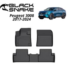BLACK SNAKE OFF ROAD EQUIPMENT - PISOS CALCE PERFECTO PEUGEOUT 3008 2017-2024