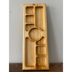 GENERICO - Tabla de picoteo 60x22x4cm