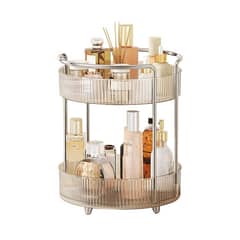 EVERSO - Mujer Organizador Maquillaje 360 Rotating Lujo 2 Niveles