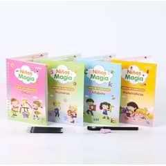 LIBROSLIBRES - Set Libro De Caligrafía y trazo Mágico Niños Aprendizaje