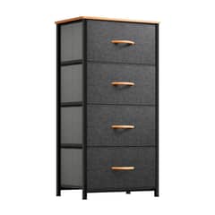 KLIK - Comoda Torre Ultraliviana Wood Cuatro Cajones