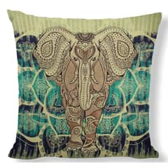 GENERICO - Funda de Cojin - Elefante De La Suerte Thai Feng Shui