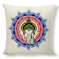 GENERICO - Funda de Cojin - Elefante De La Suerte Thai Feng Shui