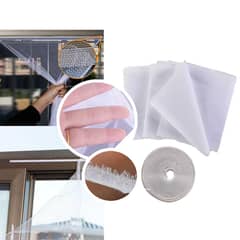 GENERICO - PACK 2 - Malla Anti Mosquito Para Ventanas 150 x 150 cm