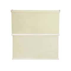 GUIZA - Cortina Roller Blackout 2 Paño 200x240 Doble Con Visillo Sin Cenefa