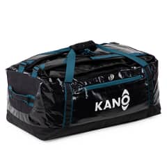 KANO - Bolso Mochila Impermeable Negro Outdoor 80L Plegable