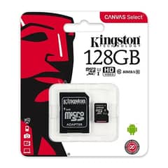 GENERICO - Memoria Micro SD 128GB Kingston Canvas Select