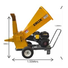 ALTERNATIVE - Chipeadora Trituradora De Ramas Y Palos Motor Loncin 15 Hp