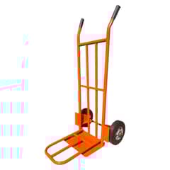GENERICO - Carro Yegua Acero Plegable 250 Kilos Plegable Naranja