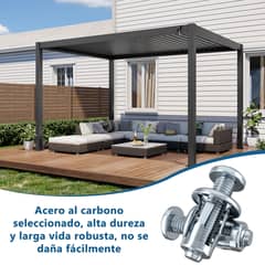 AIZO - 100pcs Tornillo Autoperforante Cabeza Phillips M4X25