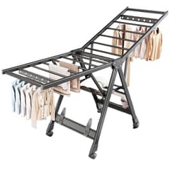 GENERICO - Tendedero Colgador De Ropa Plegable Acero