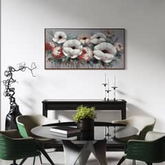 DEKAM DISEÑO - Cuadros Flores 140x70 cms