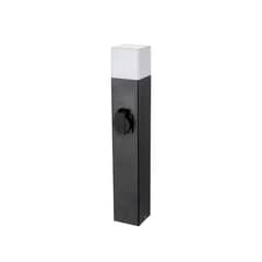 BP - Farol Poste exterior fabricado en aluminio ideal para iluminar el jardín
