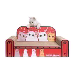 EVERSO - Sofá Rascador Sofá Cama Rascador De Cartón Para Gatos