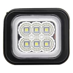THUNDER - Farol Lateral 6Led 12/24V Cristal =634