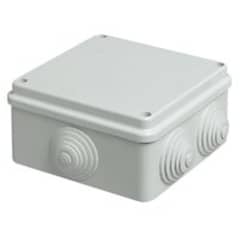 VIMAR - CAJA ESTANCA CUADRADA 100x100X50mm 6 SALIDAS IP55