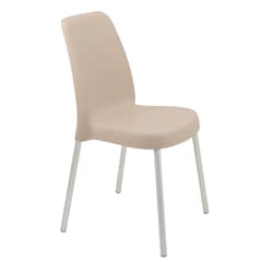 TRAMONTINA - Silla Vanda con Patas de Aluminio en Polipropileno Arena