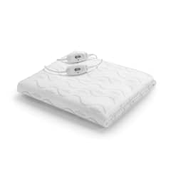 IMETEC - Calientacama 2 Plazas Matrimonial 150x160CM 2 Temperaturas 2x55W