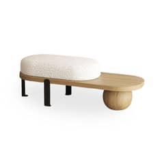 SANTU HOME & DECO - Taburete Moderno Madera Maciza