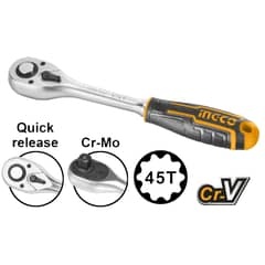 INGCO - Llave Chicharra Industrial 45T 3/8" Hrth0838