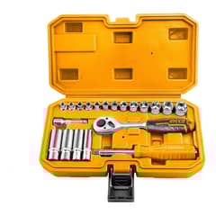 INGCO - Set Dados Y Chicharra Industrial 20 Piezas 14 Ss Hkts14201