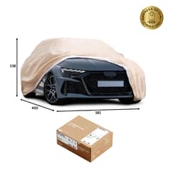 CWAGEN - Funda para Auto Beige Sedan S - Wagen Covers Basic
