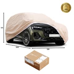 CWAGEN - Funda para Auto Beige SUV L - Wagen Covers Basic