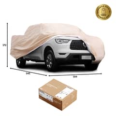 CWAGEN - Funda para Auto Beige Pick Up M - Wagen Covers Basic