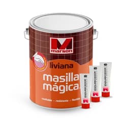 MARSON - Masilla Mágica Liviana 1gl + 3 Endurecedores De 28grs