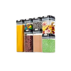 JTF - Set de 7 Contenedores Herméticos para Cocina