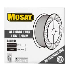 MOSAY - SOLDADURA MIG ALAMBRE E71TGS 09 MM 1KG NO REQUIERE GAS GASLESS MOSA
