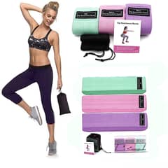GENERICO - Bandas de Resistencia para Glúteos Yoga y Pilates