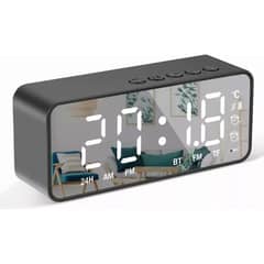 GIOIO - Reloj Despertador Digital Cbocinabluetoothradio Fm Color Negro