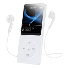 GIOIO - Reproductor De Música Bluetooth Mp3 Mp4 Grabadora De Radio