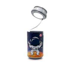 JTF - Lámpara de Escritorio Infantil Astronauta + Portalápices