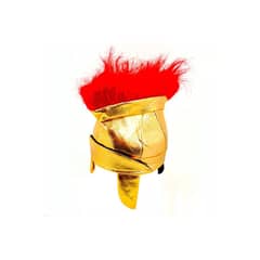 COTILLON ACTIVARTE - Set Disfraz Gladiador Soldado Romano Gorro + Capa