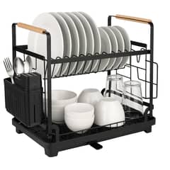 CASATUA - Secaplatos Escurridor de Platos Loza Inoxidable
