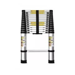 GENERICO - Escalera Aluminio Plegable 32mts 150kg Gris