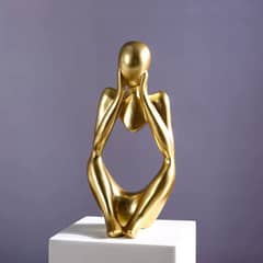 GENERICO - Figuras De Escultura De Pensador Para Decoración Elegante