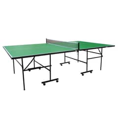 ATLETIS - Mesa de Ping Pong Plegable Avanzada Verde