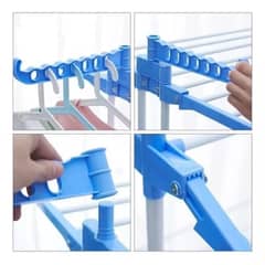MOVI - Tendedero Organizador Colgador Ropa Plegable 3 Niveles