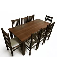 LAS ARAUCARIAS - Juego de Comedor Praga 8 Sillas Mesa Rectangular