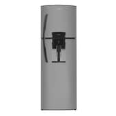 MABE - Refrigerador Top Mount No Frost 300L Brutos Platinum RMA300FWUT