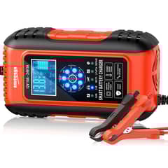GENERICO - Cargador Batería Inteligente Anhtczyx De Auto Rápido 24v 12v Color Rojo