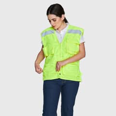 JAYSON - Chaleco Geologo Minero Alta Visibilidad Mujer CERTIFICADO